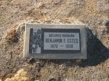 Estes, Benjamin Franklin gravesite