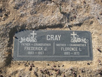 Gray,   Florence L gravesite