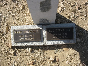Delvaulx, Marc gravesite