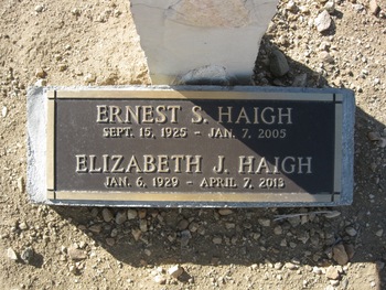Haigh, Ernest S. gravesite