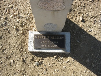 Helsley, Merry F. gravesite