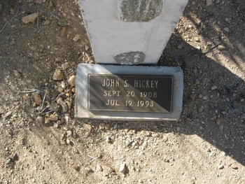 Hickey, John S. gravesite