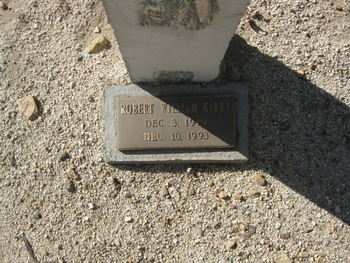 Kirby, Robert William gravesite