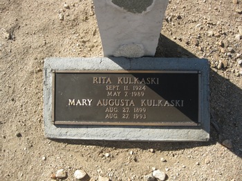 Kulkaski, Rita Mary gravesite