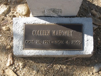 Mahoney, Colleen gravesite