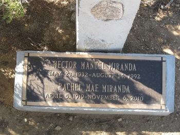 Miranda,   Hector Manuel gravesite