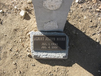 Moore, Albert Joseph gravesite