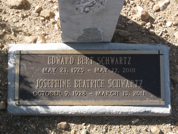 Schwartz, Edward Bert gravesite