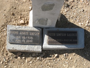 Simpson, Jerome Joseph gravesite