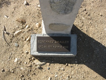 Smalley, Rosemary gravesite
